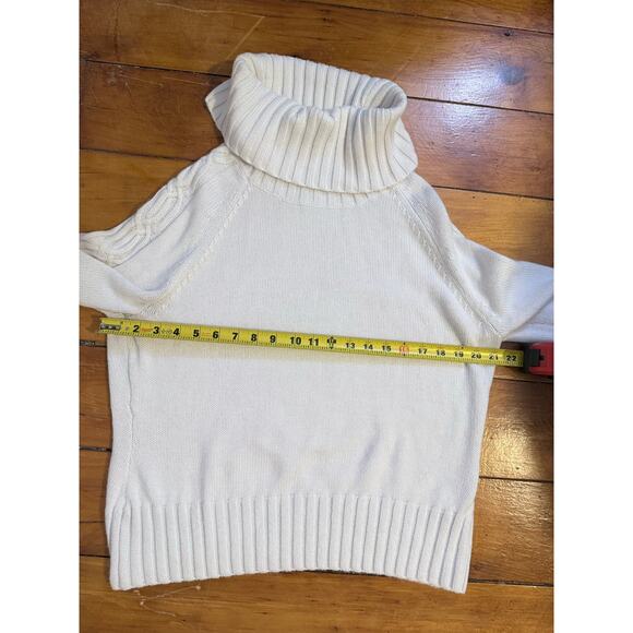 Sonoma Womens White XL Sweater with Cowl Neck - Picture 6 of 7